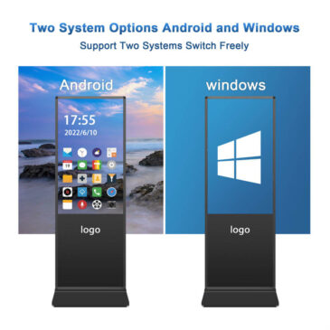 How to Use Vertical Floor Standing Digital Signage?