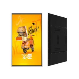 49 inch wall mount advertising display