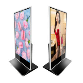 75 inch floor standing advertising player