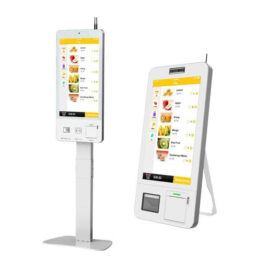 Interactive Touch Screen Self-Service Kiosk for Customers