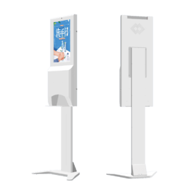 LCD Digital Display Signage with Hand Sanitizer Dispenser