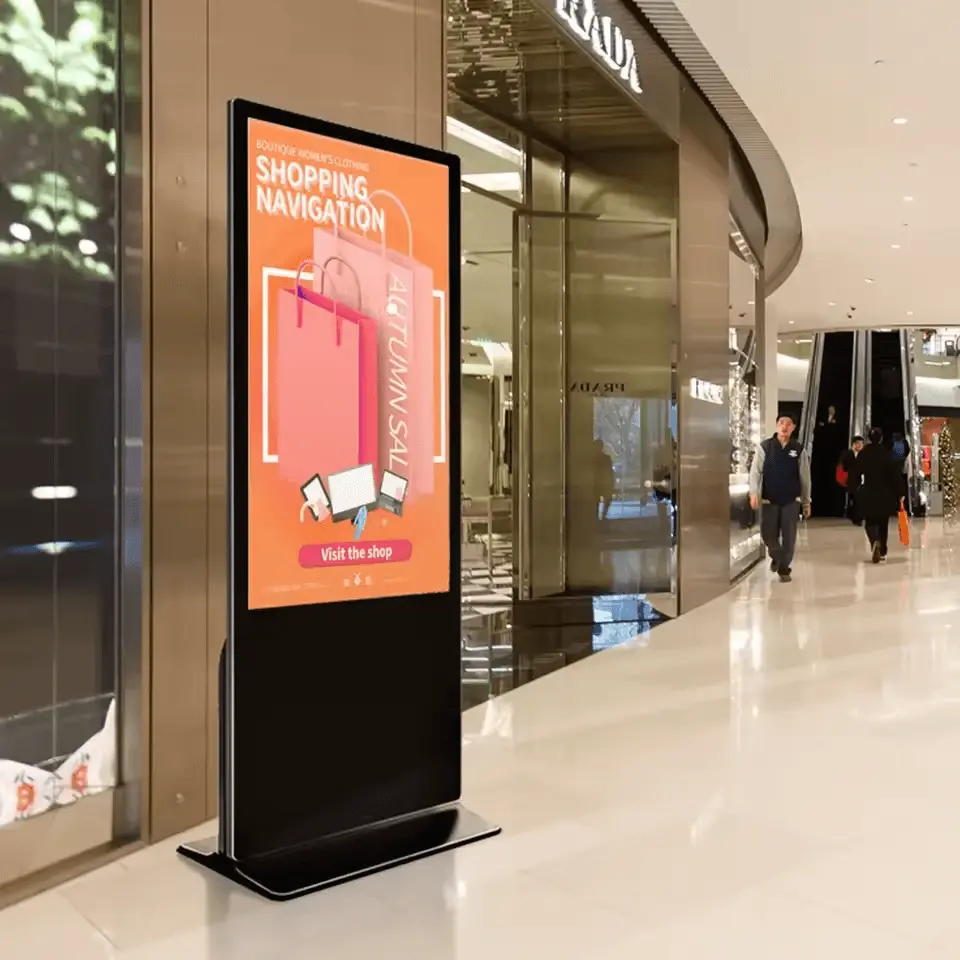 Shopping Mall Digital Standee Kiosks