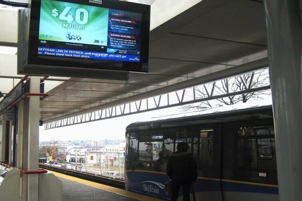 Train Station Information Display